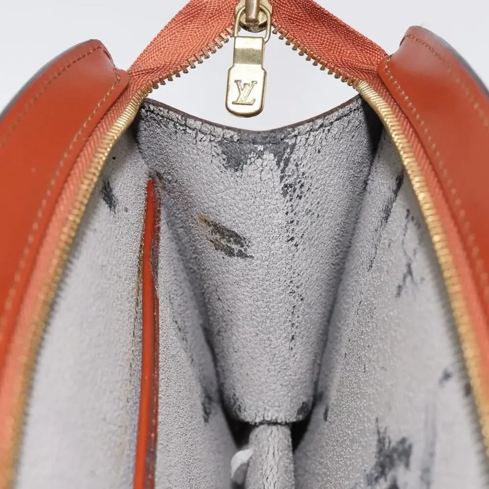Louis Vuitton Epi Trousse Crete Pouch Brown